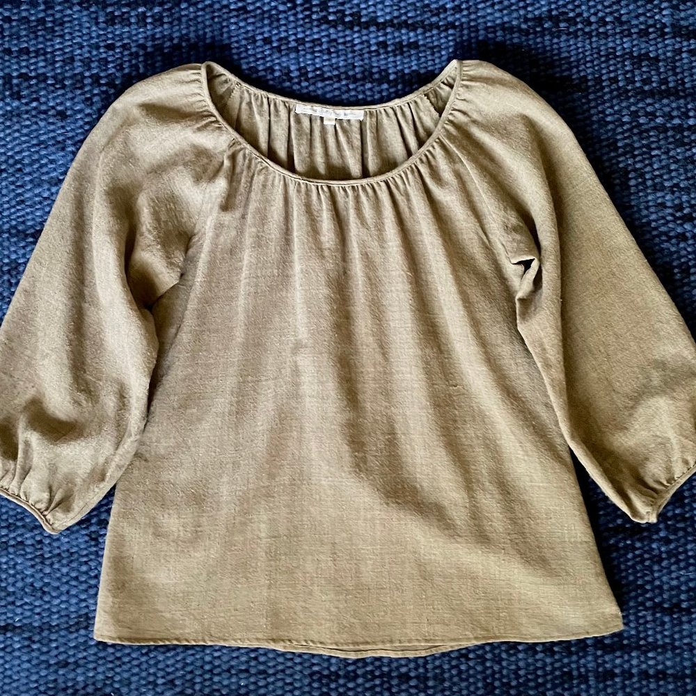 Built By Wendy Peasant Blouse